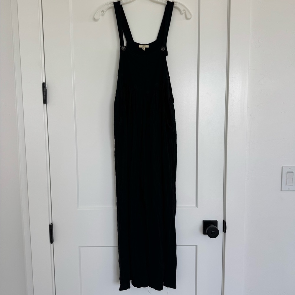 Black Romper with Empire Waist